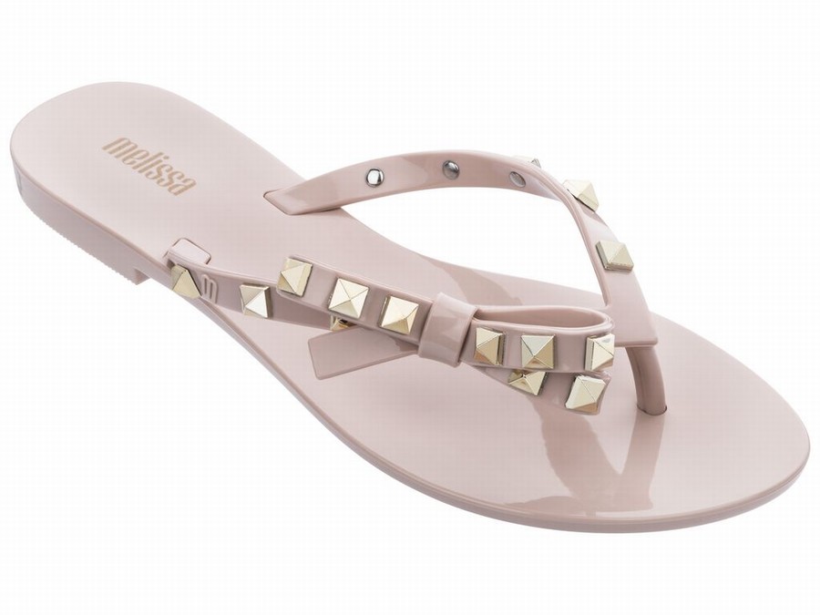 Chanclas Melissa Harmonic Studs Mujer - Rosas - Argentina HQM-246813